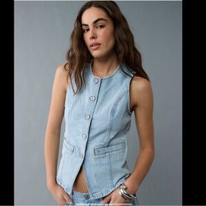 🆕 American Eagle Denim Vest 🆕